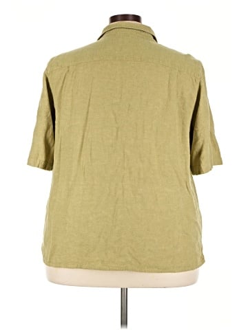 White Stag 3/4 Sleeve Button-Down Shirt (view 2)