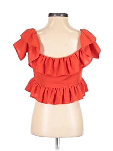 Fashion Union Short Sleeve Blouse (view 2)