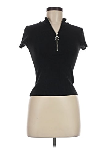 Derek Heart Short Sleeve Turtleneck (view 1)
