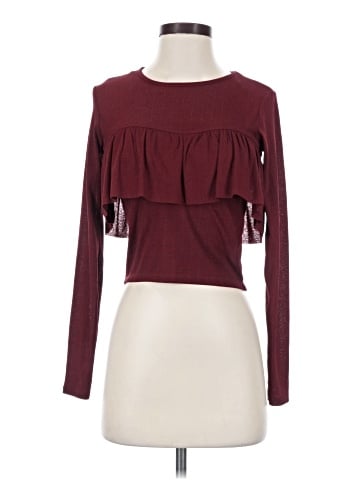 Zara W&B Collection Long Sleeve Top (view 1)