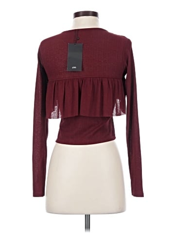 Zara W&B Collection Long Sleeve Top (view 2)