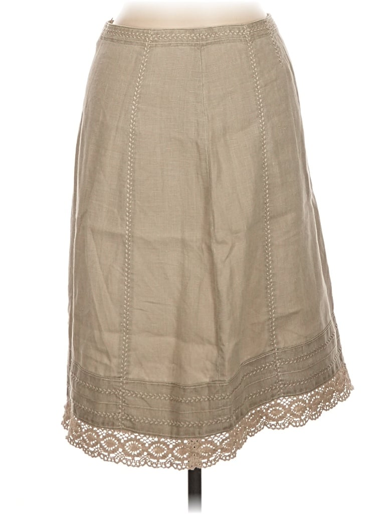 Pre-owned Jjill Casual Skirt In Tan