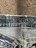 Miss Me 100% Cotton Paisley Silver Jeans Size 35 waist - photo 7