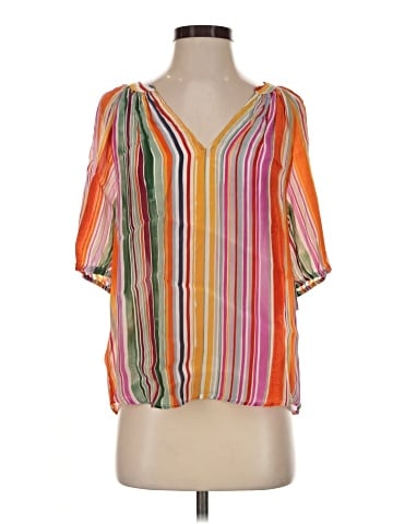 Velvet by Graham & Spencer Short Sleeve Blouse (view 1)