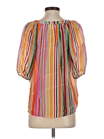 Velvet by Graham & Spencer Short Sleeve Blouse (view 2)