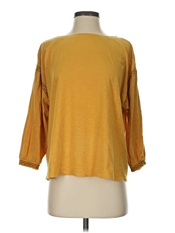Garnet Hill 3/4 Sleeve T-Shirt (view 1)