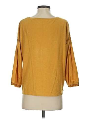Garnet Hill 3/4 Sleeve T-Shirt (view 2)
