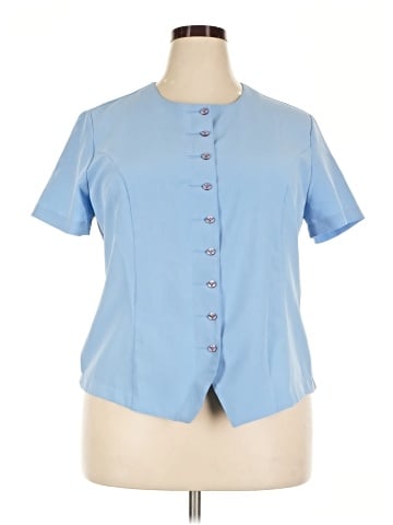 Kathy Che Short Sleeve Blouse (view 1)
