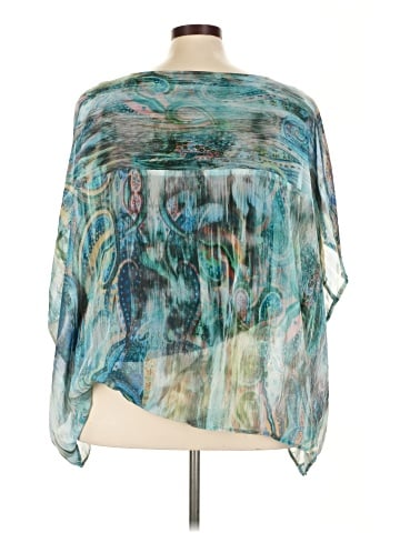 Karen Kane 3/4 Sleeve Blouse (view 2)