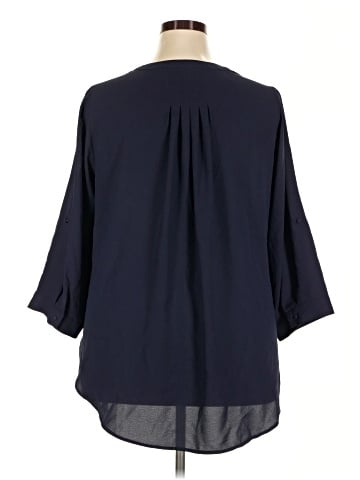 41Hawthorn 3/4 Sleeve Blouse (view 2)