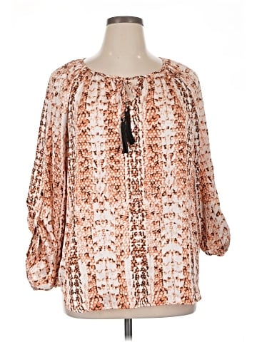 Dana Buchman 3/4 Sleeve Blouse (view 1)