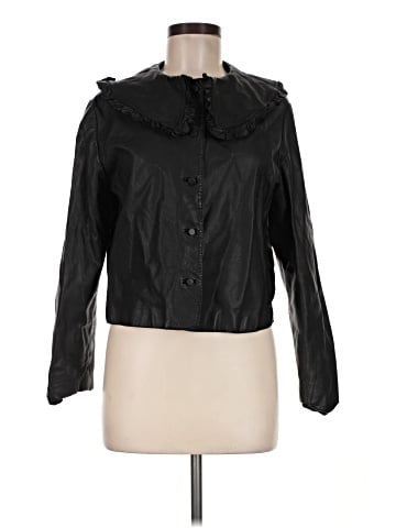 Rixo London Leather Jacket (view 1)