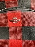 Coach 100% Leather Burgundy Backpack One size - photo 3