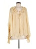 Zimmermann 100% Silk Ivory blouse Size 6 (1) - photo 1