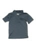 Under Armour 100% Polyester Blue Short Sleeve Top Size 6 - photo 2