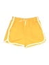 Tea 100% Cotton Color Block Yellow Athletic Shorts Size 6 - photo 1
