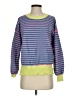Unbranded Stripes Purple Pullover Sweater Size S - photo 1