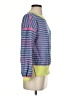 Unbranded Stripes Purple Pullover Sweater Size S - photo 4
