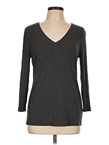 AK Anne Klein 3/4 Sleeve T-Shirt (view 1)