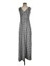 Chaps Houndstooth Gray Casual Dress Size S - photo 1