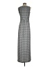 Chaps Houndstooth Gray Casual Dress Size S - photo 2
