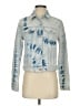 Lands' End Tie-dye Blue Denim Jacket Size XS - photo 1