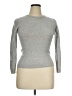 Cuyana Solid Silver Wool Pullover Sweater Size L - photo 1