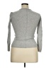 Cuyana Solid Silver Wool Pullover Sweater Size L - photo 2