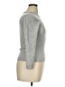 Cuyana Solid Silver Wool Pullover Sweater Size L - photo 4