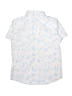 Assorted Brands Print Blue Short Sleeve Button-Down Shirt Size 10 - photo 2