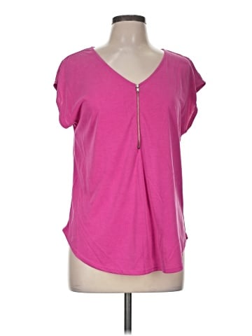 Green Envelope Short Sleeve Top (view 1)