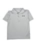 Under Armour 100% Polyester Silver Short Sleeve Top Size 6 - photo 1