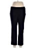 Renuar Solid Black Active Pants Size 14 - photo 1