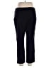 Renuar Solid Black Active Pants Size 14 - photo 2