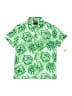 Minecraft 100% Rayon Print Green Short Sleeve Button-Down Shirt Size 6 - 7 - photo 1