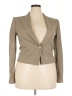 Max Mara Tan Wool Blazer Size 14 - photo 1