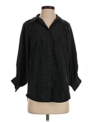 Maeve 3/4 Sleeve Button-Down Shirt (view 1)