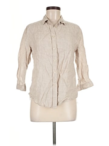 Uniqlo 3/4 Sleeve Button-Down Shirt (view 1)