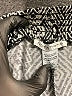 Notations Print Silver Casual Pants Size L - photo 7