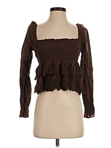 American Eagle Outfitters Long Sleeve Top (view 1)