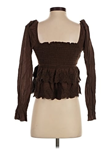 American Eagle Outfitters Long Sleeve Top (view 2)