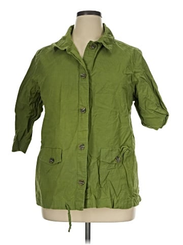 CW Classics 3/4 Sleeve Button-Down Shirt (view 1)