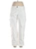 Lands' End Canvas White Cargo Pants Size 14 - photo 1