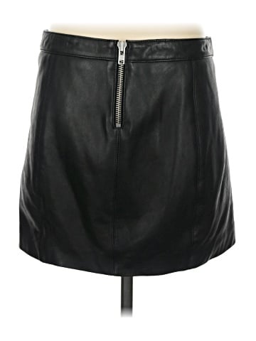 Mason Faux Leather Skirt (view 2)