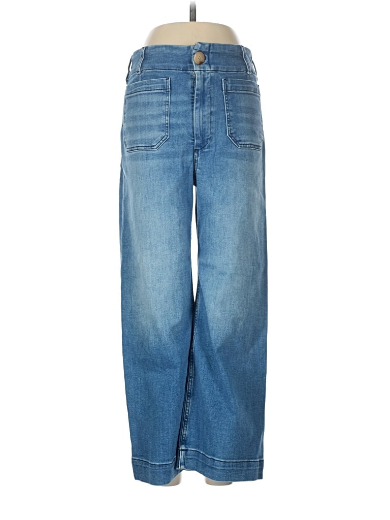 Pre-owned Maeve Jeans In Blue