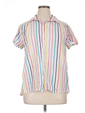 St. John's Bay Short Sleeve Button-Down Shirt (view 1)