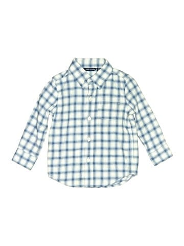 Janie and Jack Long Sleeve Button-Down Shirt (view 1)