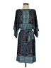 Versona Paisley Teal Casual Dress Size XS - photo 1