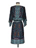 Versona Paisley Teal Casual Dress Size XS - photo 2