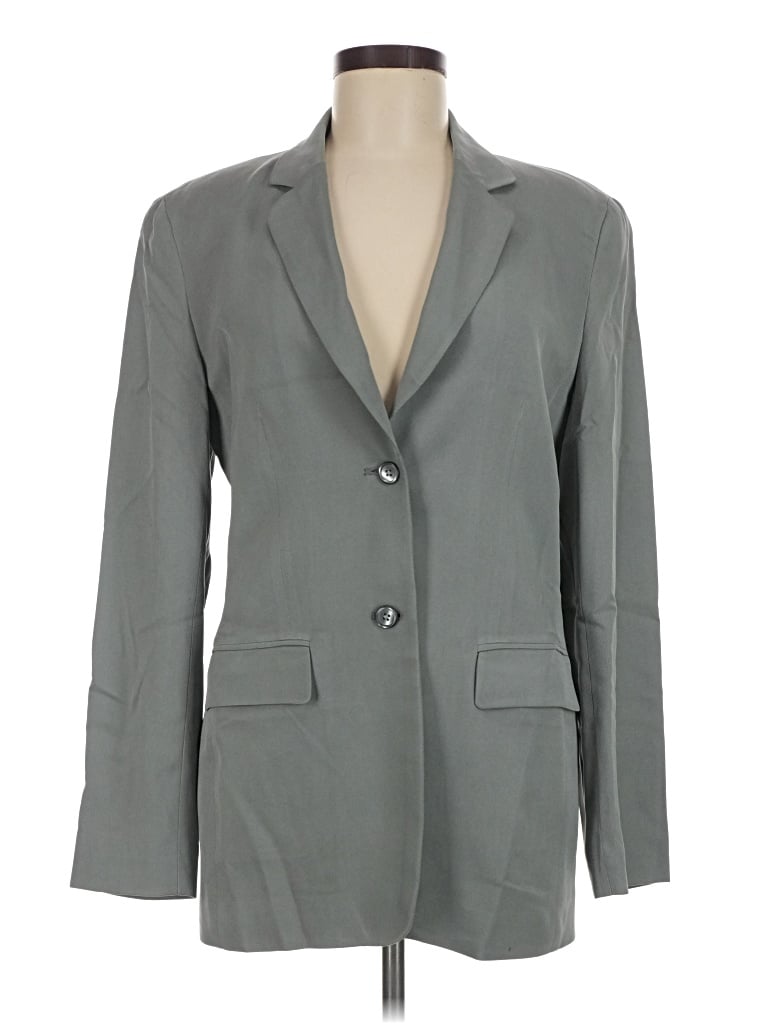 Pre-owned Jcrew Blazer Jacket In Gray